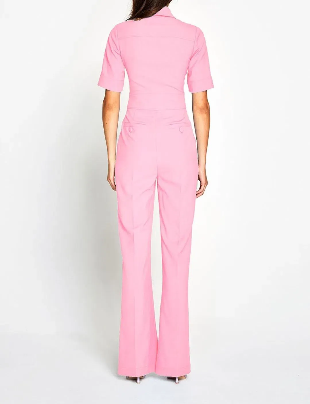 Alice McCall Little Journey Jumpsuit Pink Size 6 for rent on The Volte - main image