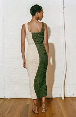 Mara Hoffman Sloan Dress Midi Dress Olive Size L/Au 12 for rent on The Volte - image 2