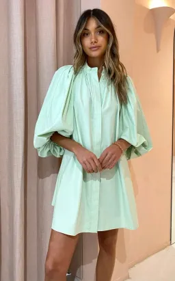 Camilla and Marc Kyra Mini Dress Sour Apple Size 14 for rent on The Volte - image 2