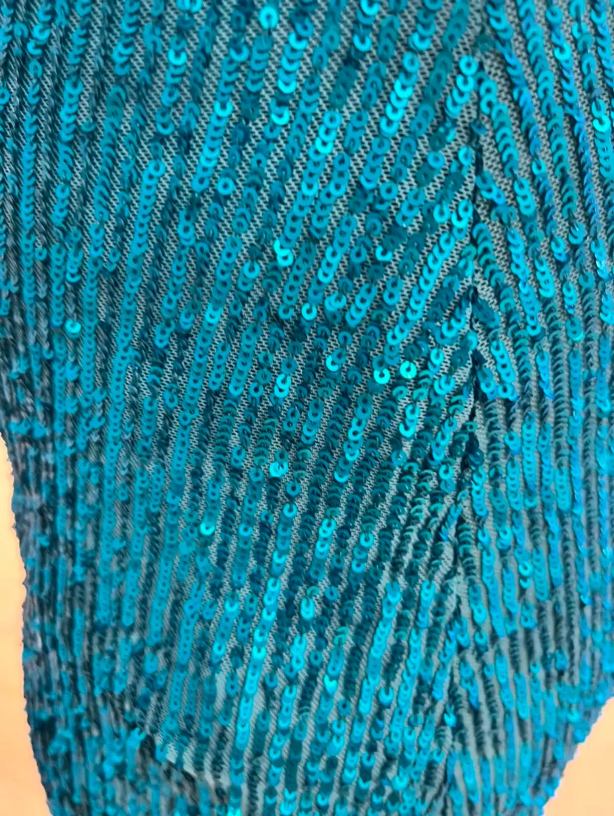 Rebecca Vallance Missing Hours Midi Dress Turquoise Size 8 - Image 5