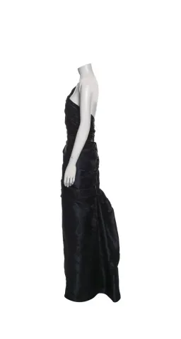 J. Mendel Paris Floor-Length Gown Navy Blue Size AU 12 for rent on The Volte - image 6