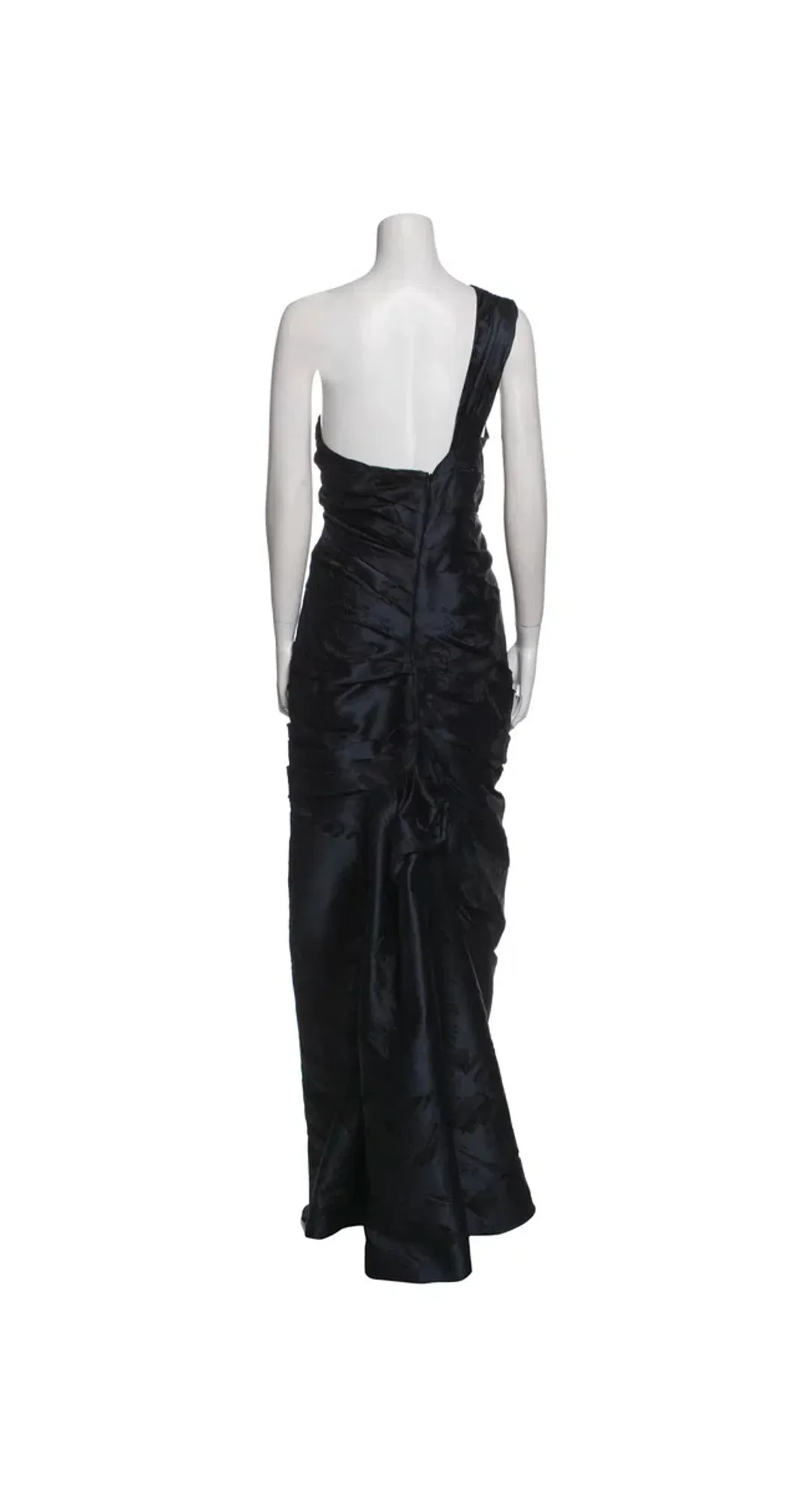 J. Mendel Paris Floor-Length Gown Navy Blue Size AU 12 for rent on The Volte - main image