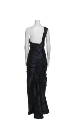 J. Mendel Paris Floor-Length Gown Navy Blue Size AU 12 for rent on The Volte - image 5
