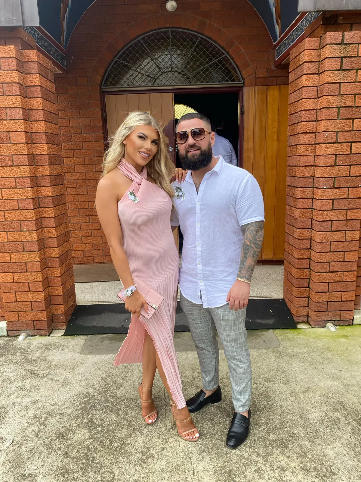 Lidee Soiree Halter Neck in Pink Size 6 - Image 4