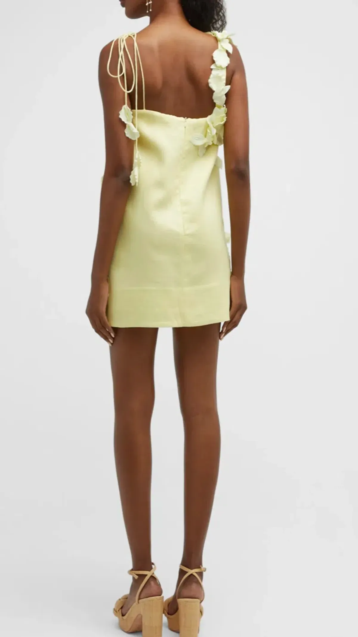 Zimmermann High Tide Shift Flower Mini Dress Yellow Size 1 / Au 10 - Image 5