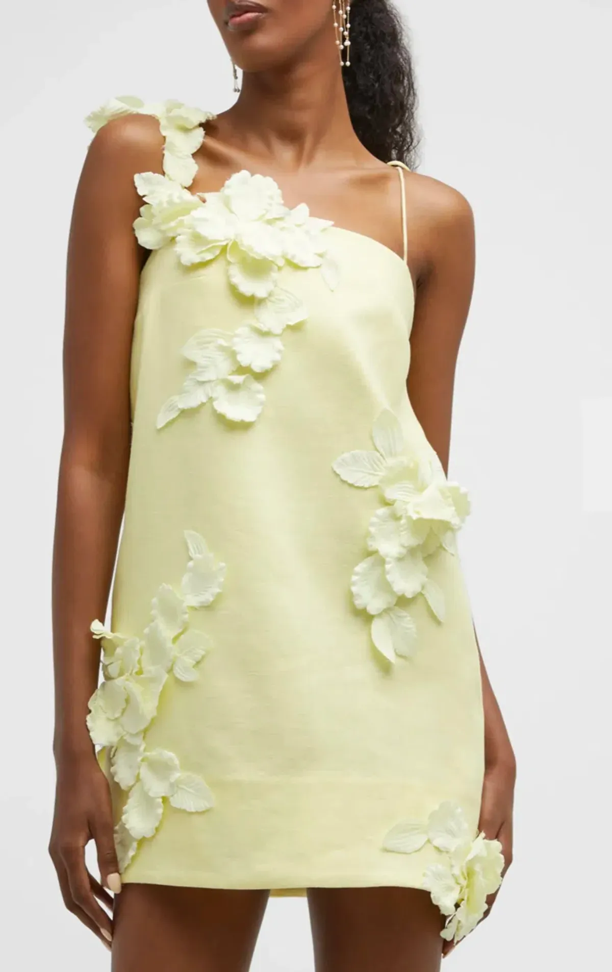 Zimmermann High Tide Shift Flower Mini Dress Yellow Size 1 / Au 10 - Image 4
