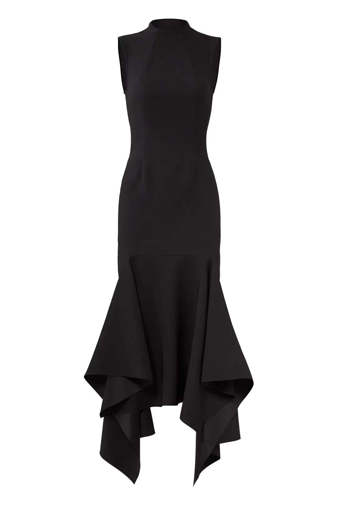 Solace London Klara Dress Black Size 4 for rent on The Volte - main image