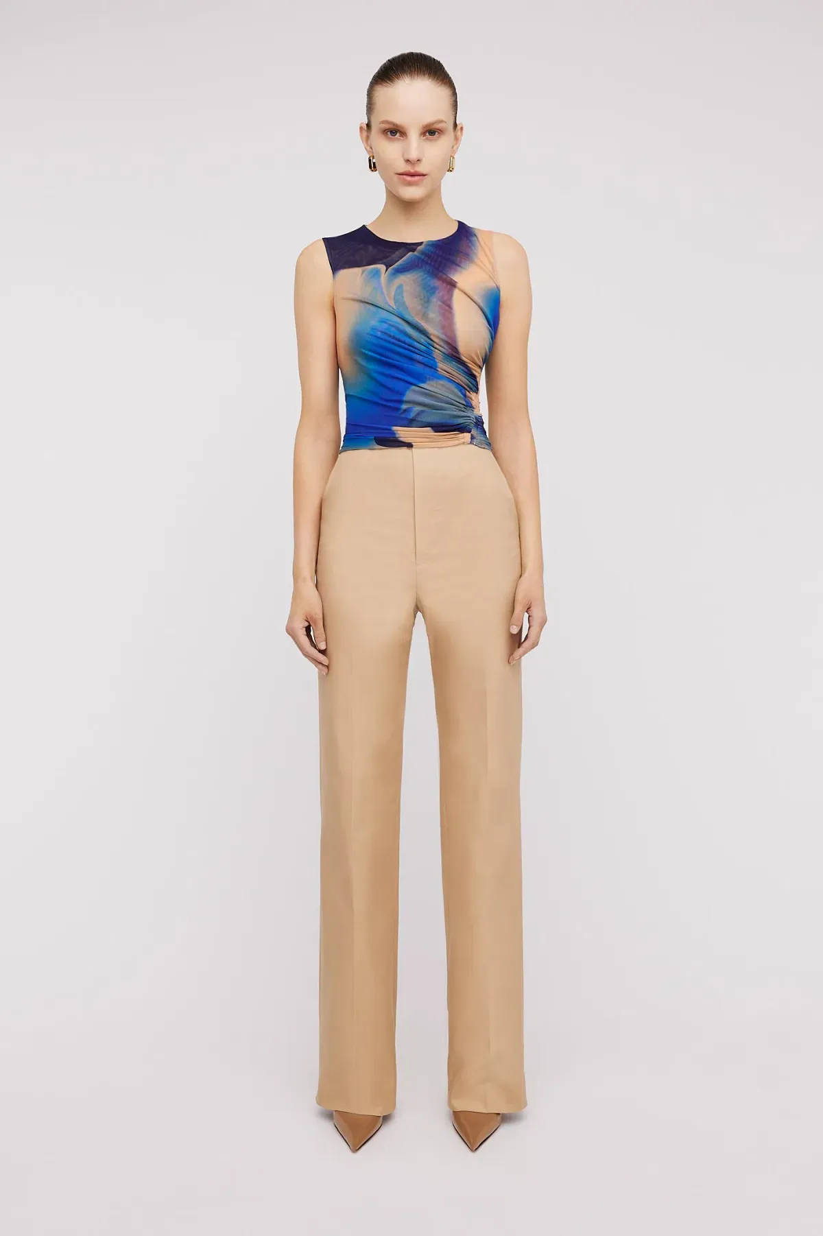 Scanlan Theodore Italian Watercolour Top Print Size 12 - Image 1