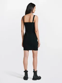 Dion Lee Laced Corset Dress Black Size S/Au 8 for rent on The Volte - image 3