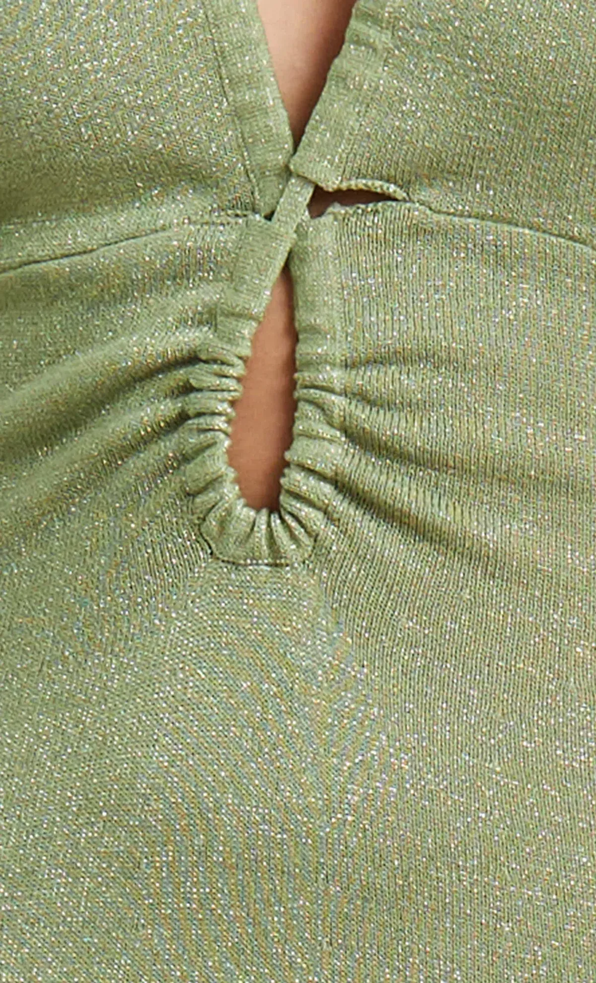 Bec & Bridge Indya Knit Maxi Dress Pistachio Green Size 6 - Image 4