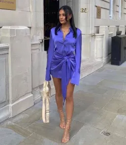 Rat & Boa Alanis Dress Blue Size S /Au 8 for rent on The Volte - image 3