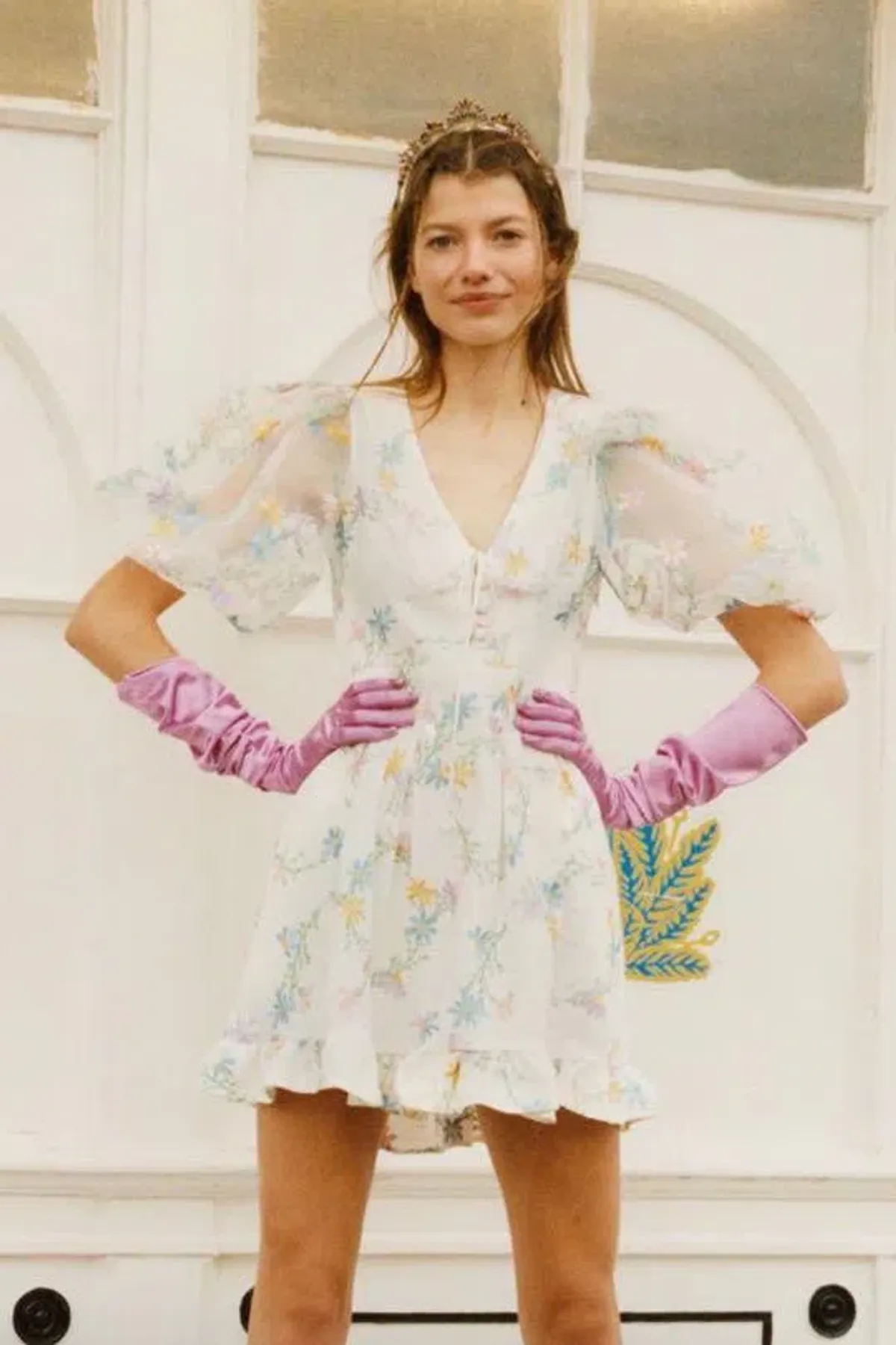 For Love & Lemons Majorie Mini Dress Size M - Image 1