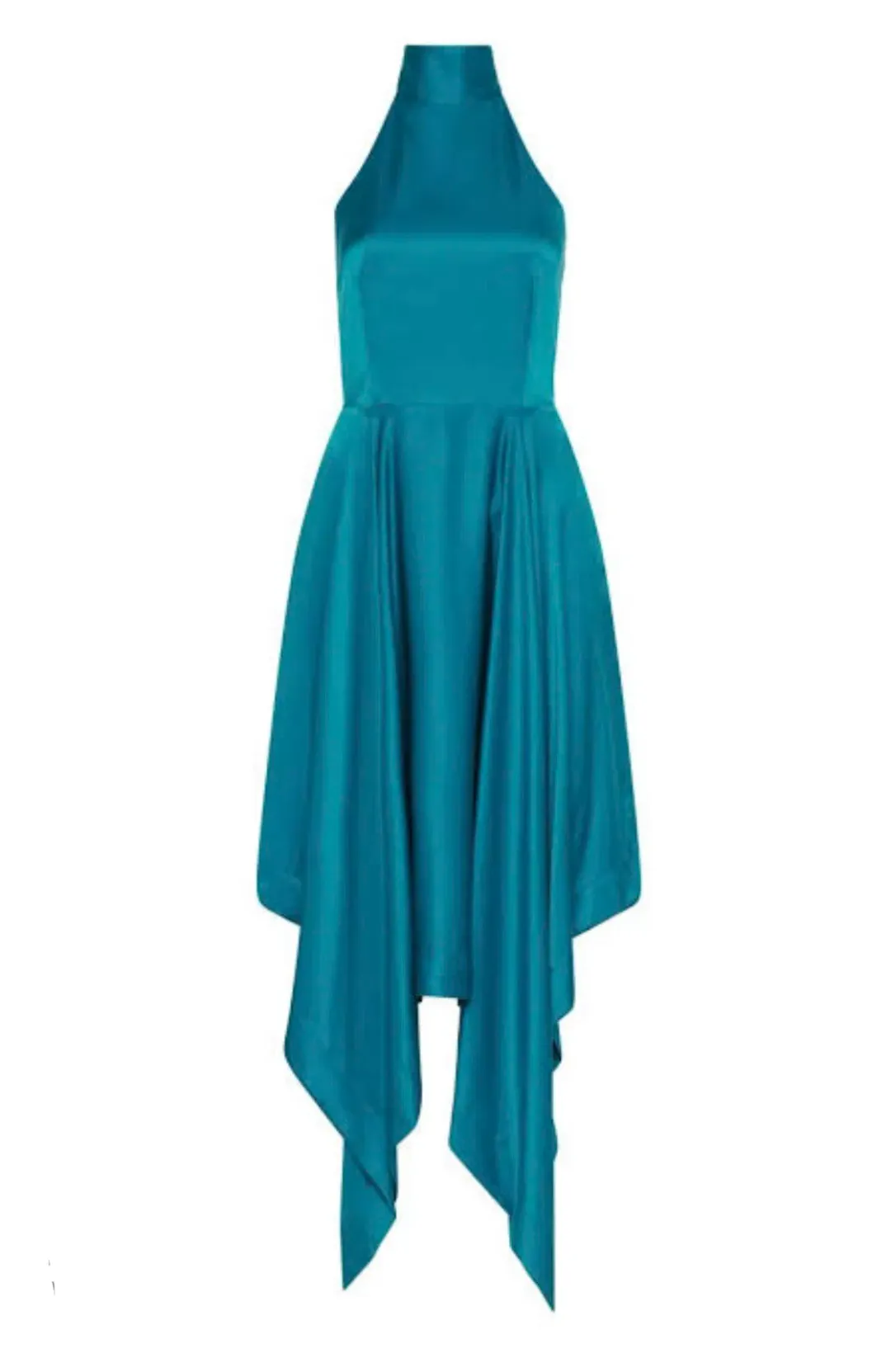 Sass & Bide Slow Hands Midi Dress in Peacock Size 8 for rent on The Volte - main image