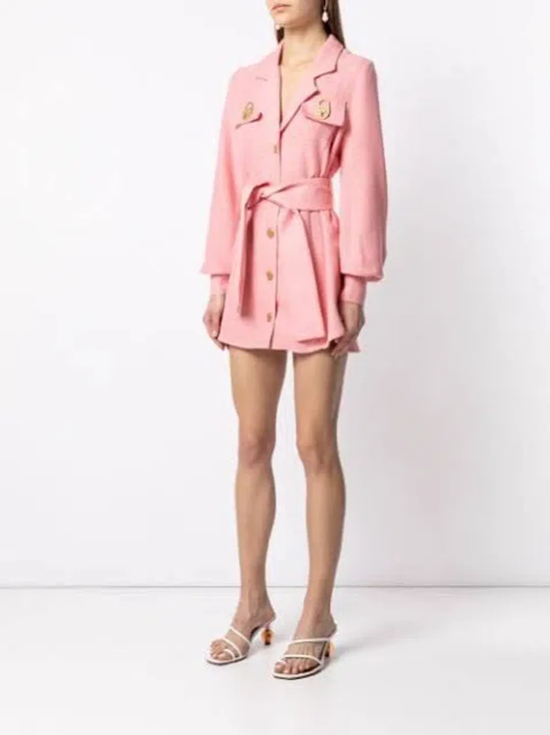 Alice McCall Queenie Jacket Dress Pink Size 10 for rent on The Volte - main image