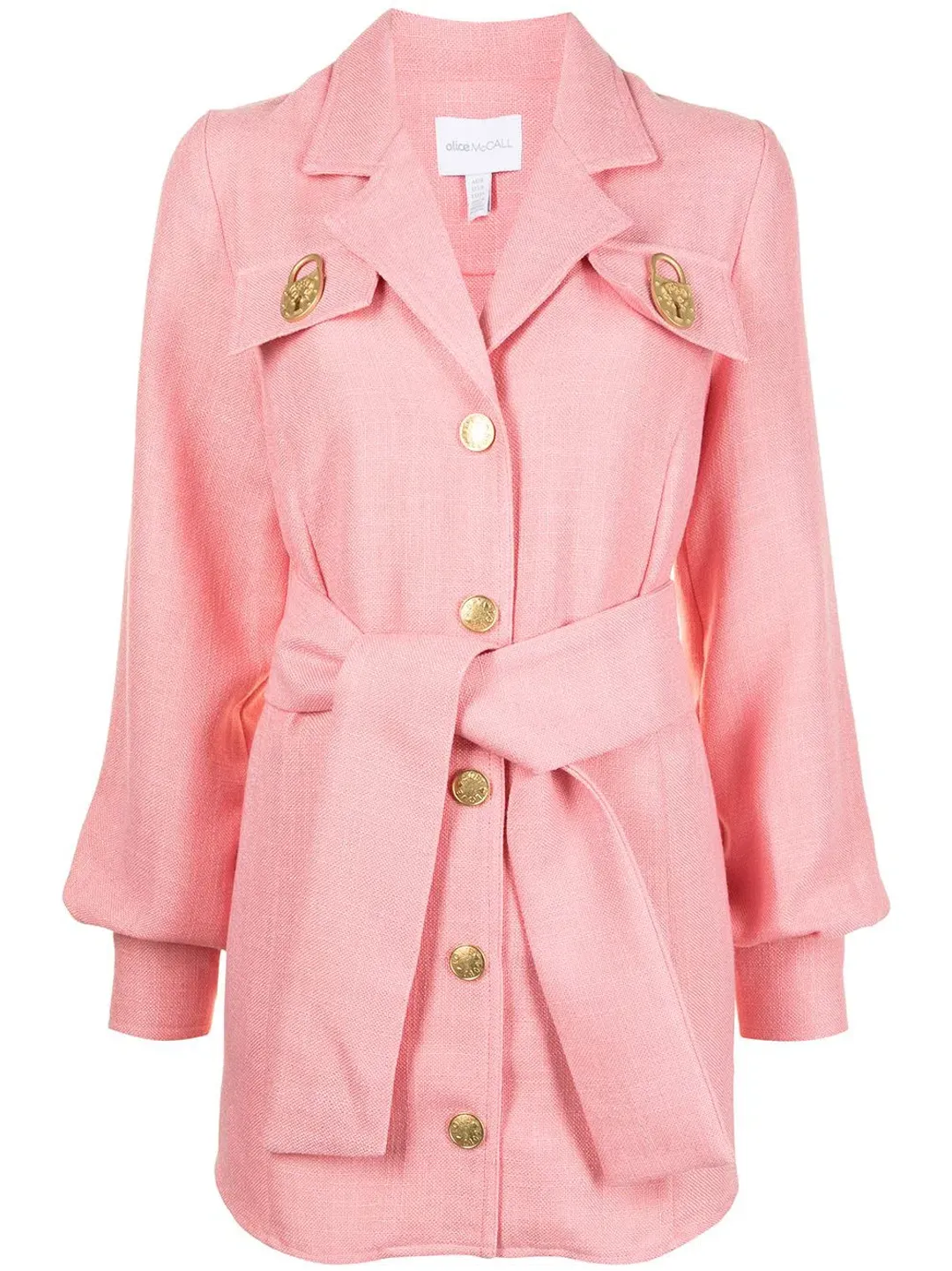 Alice McCall Queenie Jacket Dress Pink Size 10 for rent on The Volte - main image