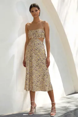 Misha Dina Dress Floral Size 6 for rent on The Volte - image 1