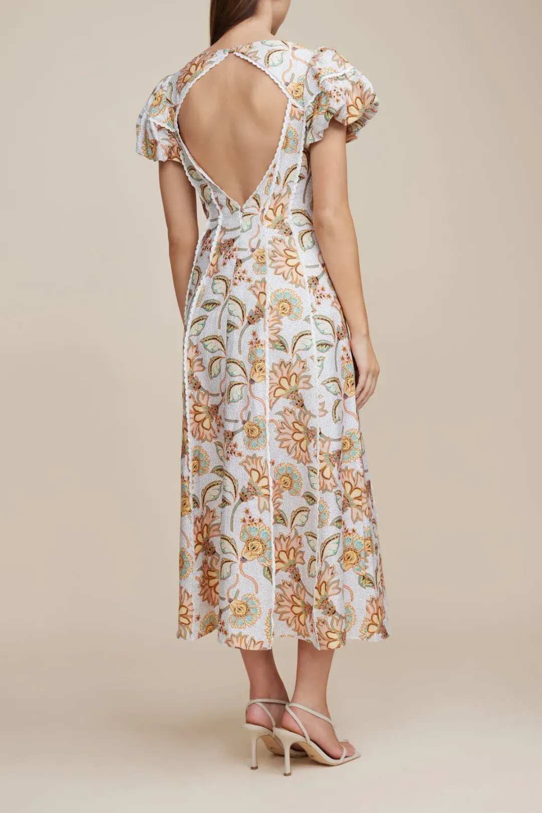 Acler Menton Dress Floral Size 8 for rent on The Volte - main image