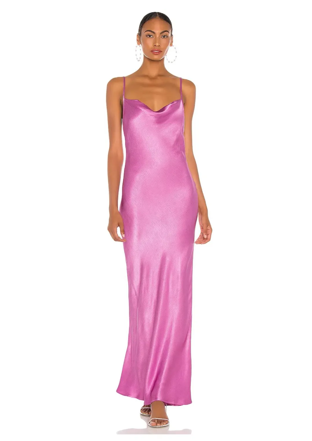 Bec & Bridge Lucie Maxi Dress Fuchsia Pink Size 8 for rent on The Volte - main image