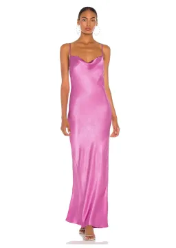 Bec & Bridge Lucie Maxi Dress Fuchsia Pink Size 8 for rent on The Volte - image 1