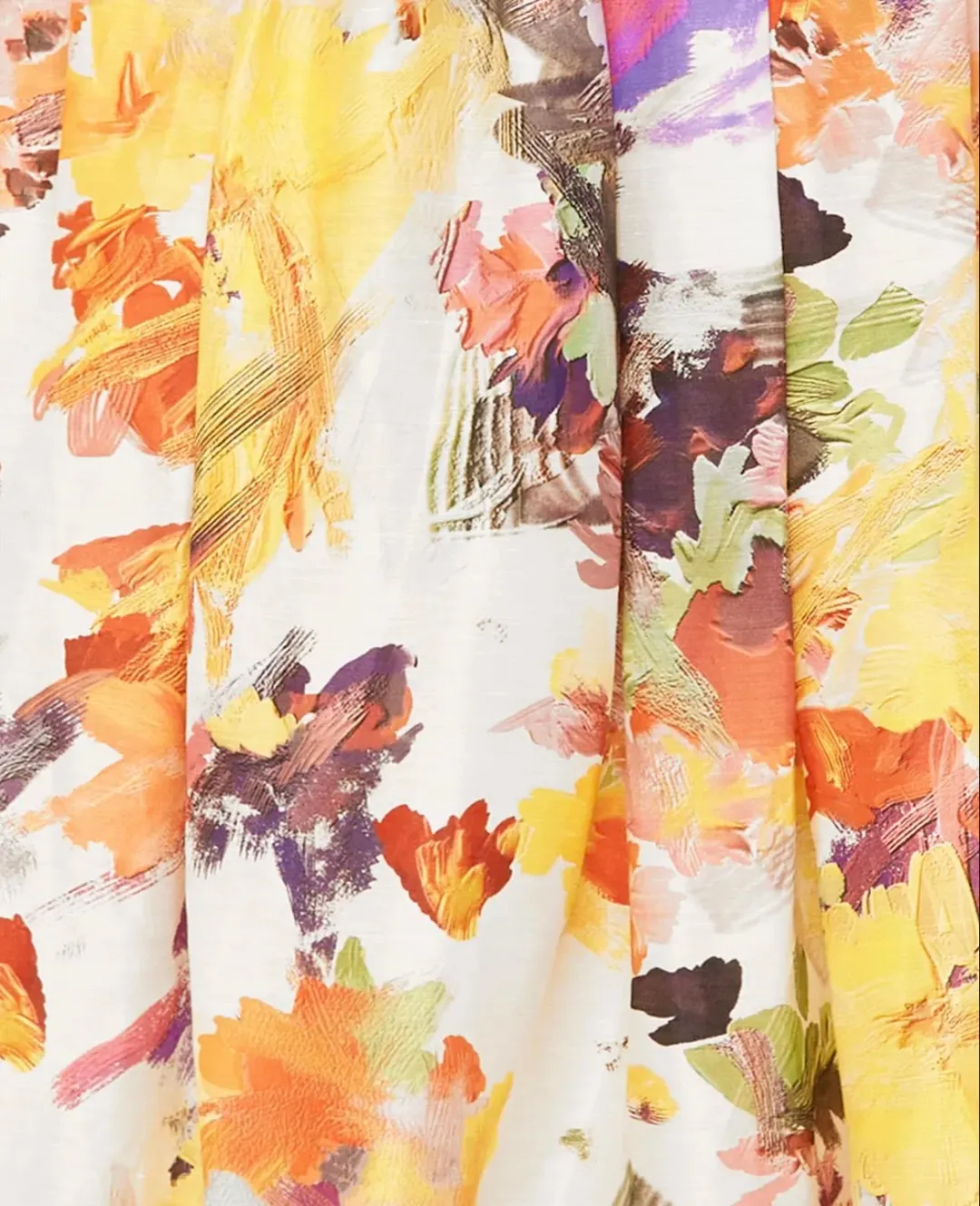 Leo Lin Poise Buster Midi Dress Water Poise Print Size AU 8 for rent on The Volte - main image