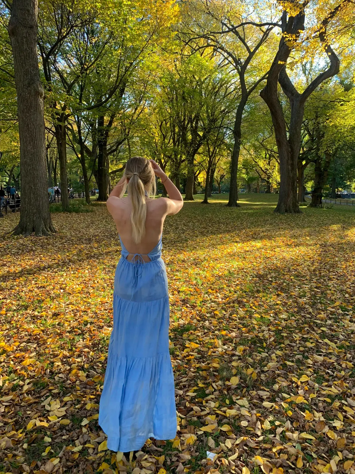 Significant Other Hunter Dress Marina Blue Size 8 - Image 3