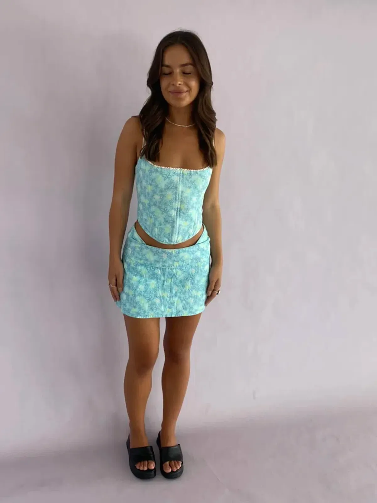 Eisha Collective Milah Set Blue Size 0/AU 6 - Image 7