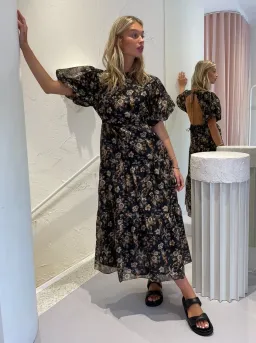 Sir the Label Amerie Open-back Midi Dress Floral Size 2/Au 10 for rent on The Volte - image 2