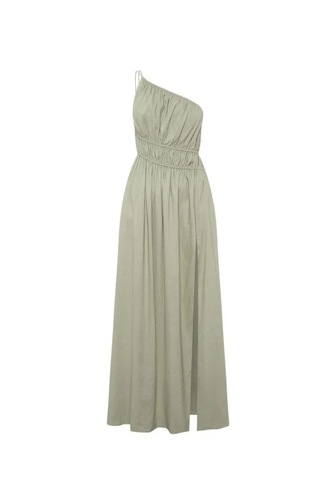 Camilla and Marc Sevilla Asymmetric Dress Green Size 6 for rent on The Volte - main image