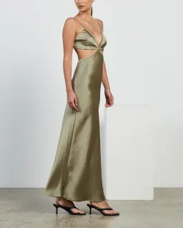 Bec & Bridge Veronique Maxi Dress Green Size 6 for rent on The Volte - image 2