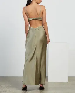 Bec & Bridge Veronique Maxi Dress Green Size 6 for rent on The Volte - image 3