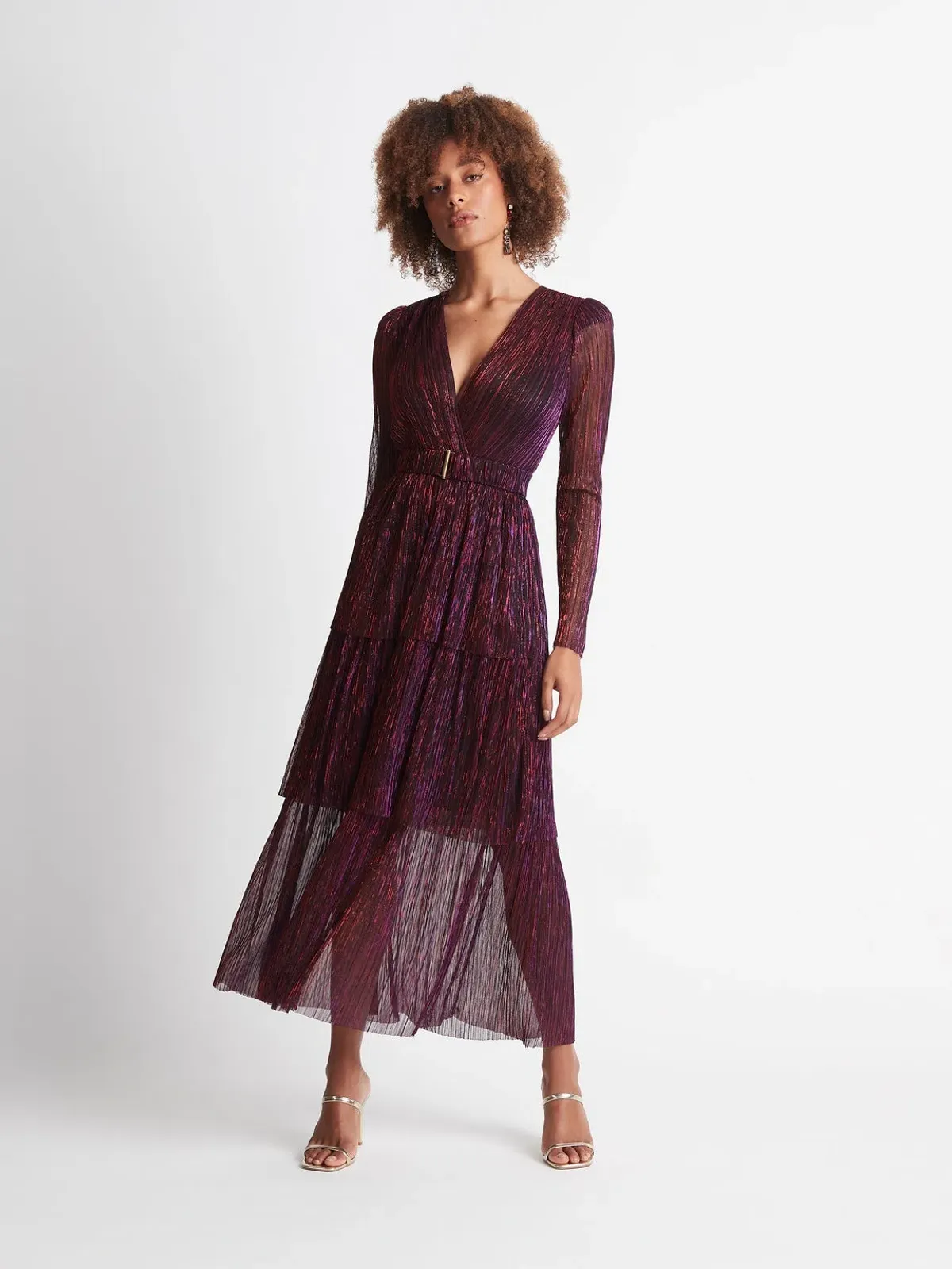 Sheike All That Sparkles Dress Metallic Size 10 / M - Image 1