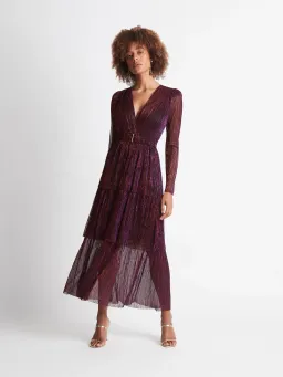 Sheike All That Sparkles Dress Metallic Size 10 / M for rent on The Volte - image 1