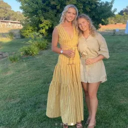 Bec & Bridge Liliana Maxi Dress Yellow Print Size 8 for rent on The Volte - image 2