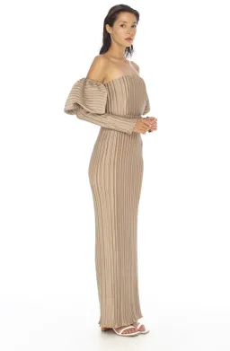 L'Idee Sirene Dress Beige Size 8 for rent on The Volte - image 2