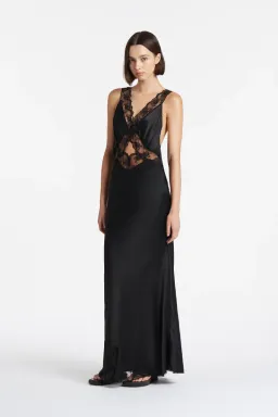 Sir The Label Aries Cut Out Gown Black Size 3/Au 12 for rent on The Volte - image 1