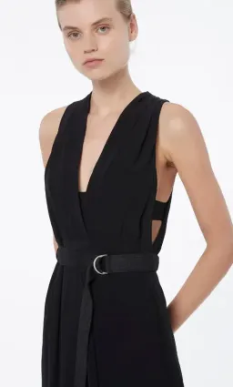 Manning Cartell New Order Midi Dress in Black Size 8 / S for rent on The Volte - image 4