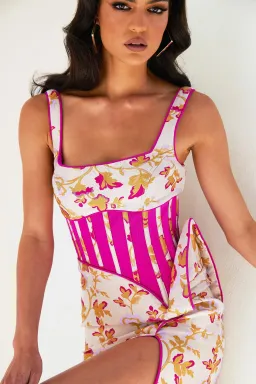 Eliya The Label Maddison Midi Dress Floral Size 6 / XS for rent on The Volte - image 1