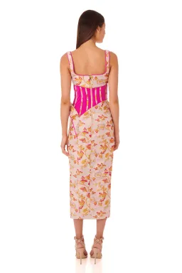 Eliya The Label Maddison Midi Dress Floral Size 6 / XS for rent on The Volte - image 5
