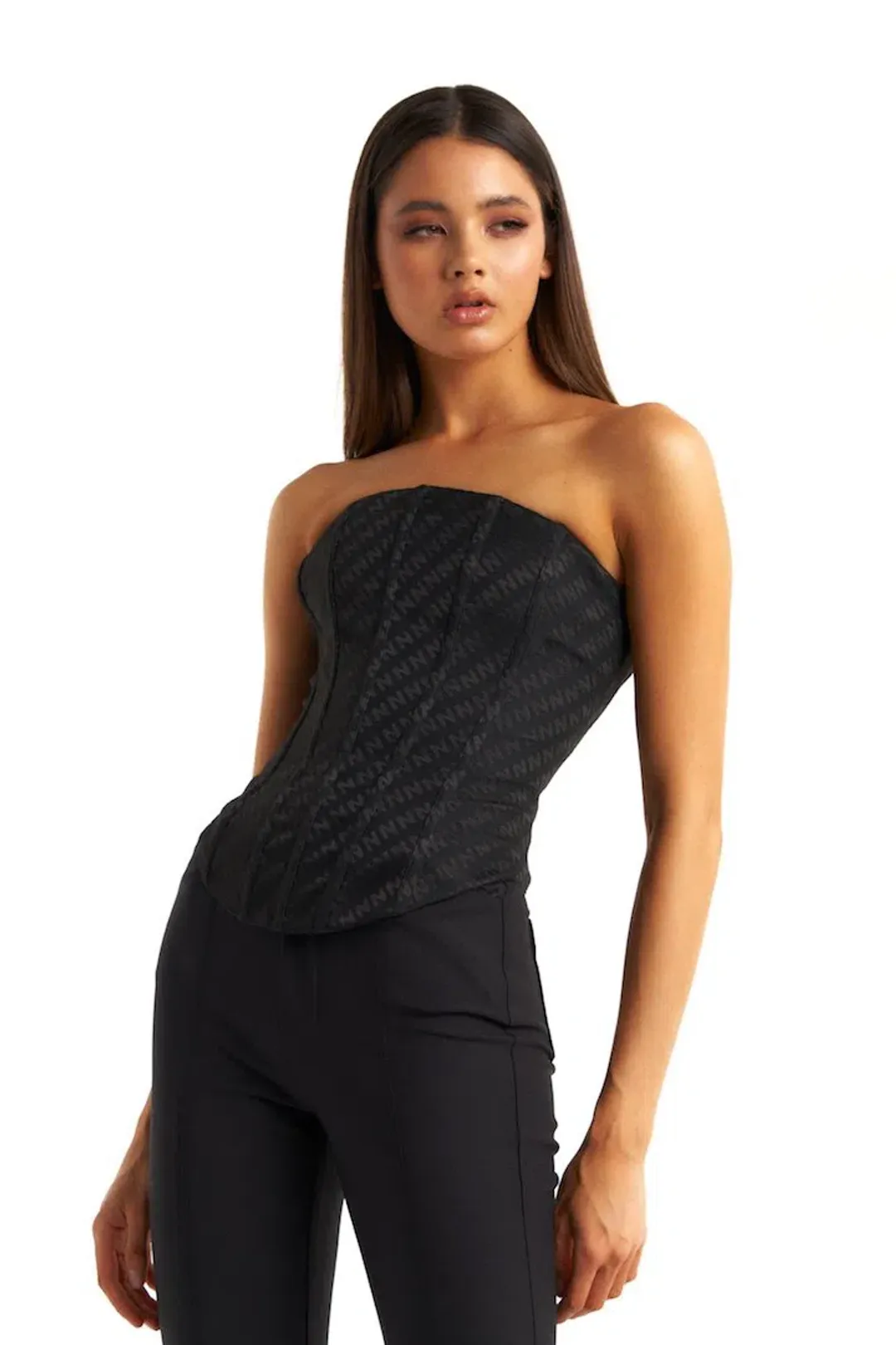 Naked Vice Neve Corset Black Size S / Au 8 for rent on The Volte - main image