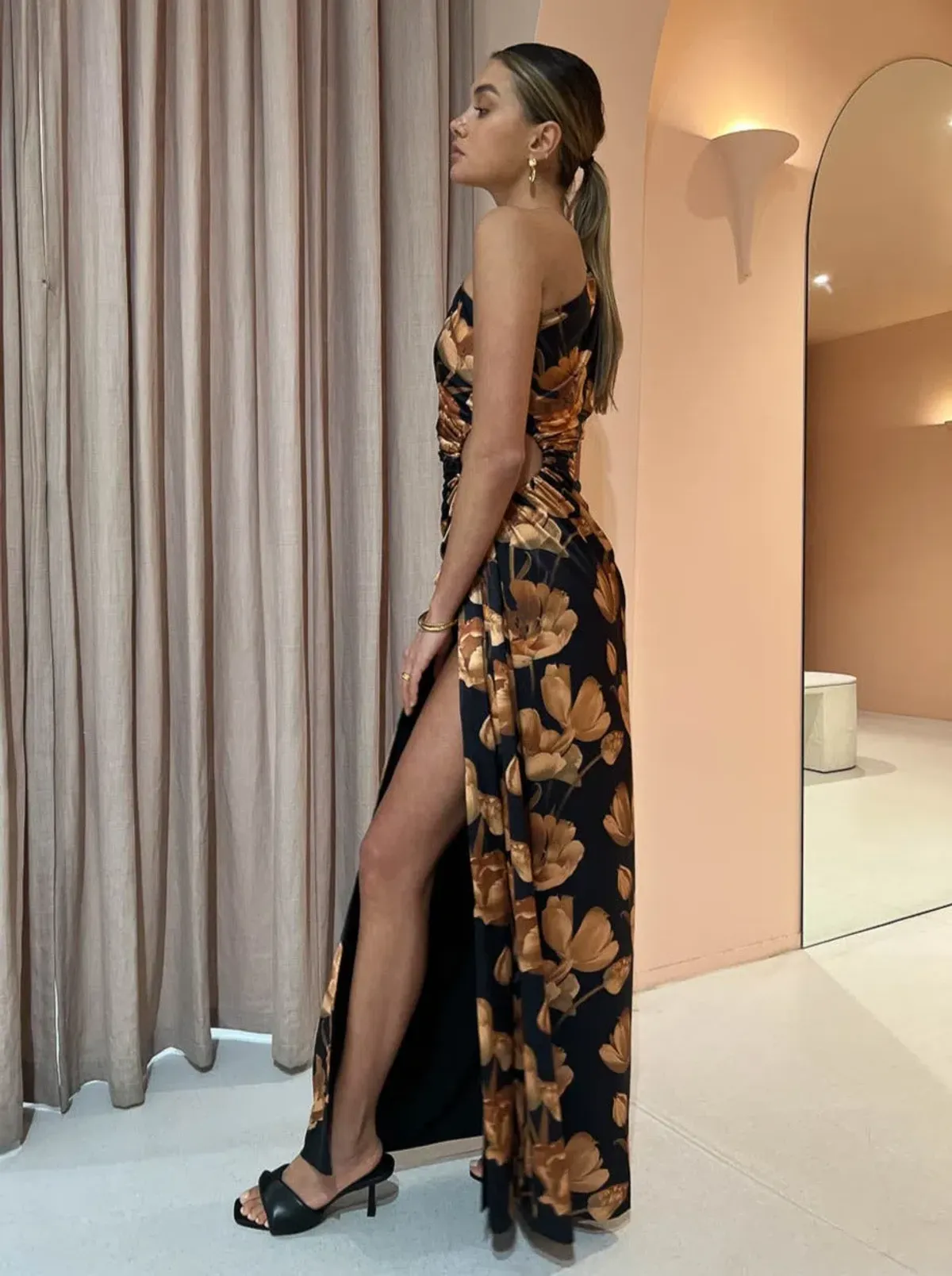 Sonya Nour Marbella Maxi Dress Floral Size XS/Au 6 - Image 2