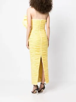 Rachel Gilbert Evana Dress Yellow Size 1/Au 8 for rent on The Volte - image 2