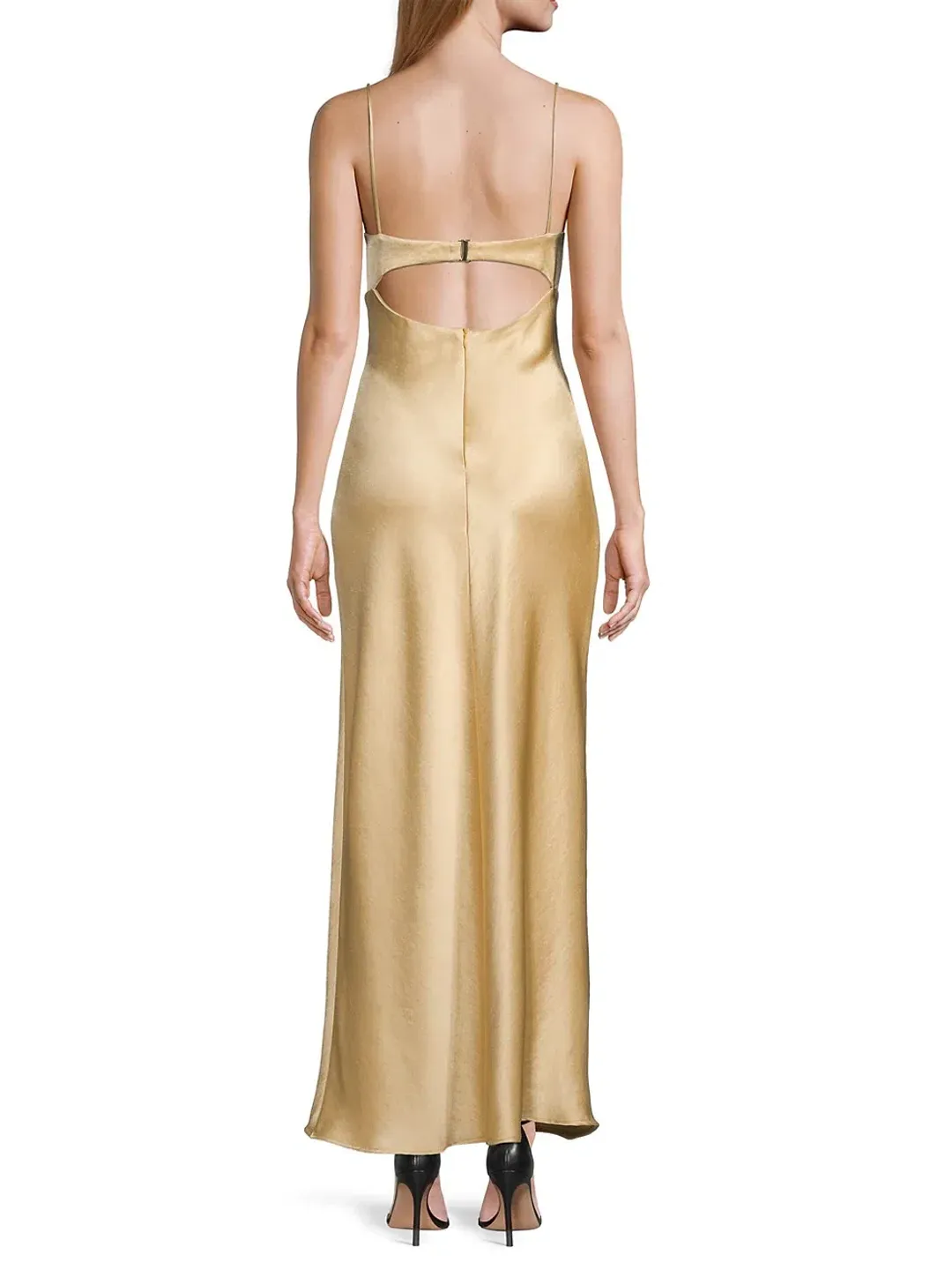 Bec & Bridge Carrie Maxi Dress in Yellow Champagne Size 8 for rent on The Volte - main image