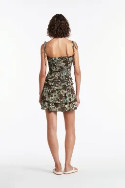 Sir The Label Constantine Tiered Mini Dress Print Size 1/Au8 for rent on The Volte - image 2