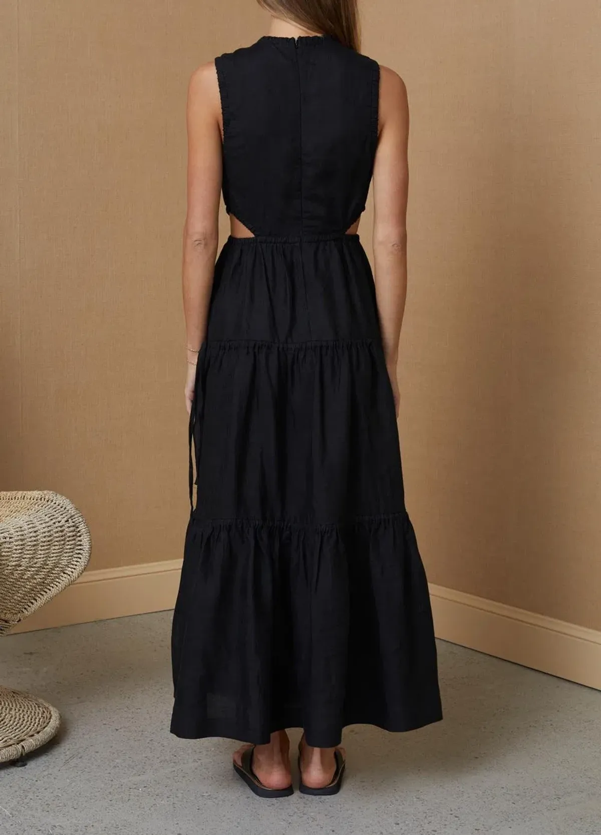 Bec & Bridge Henriette Maxi Dress Black Size 8 / S - Image 3