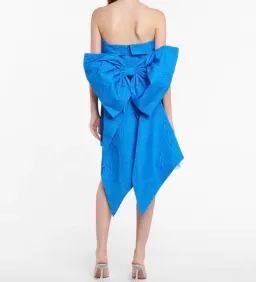 Rebecca Vallance Malone Mini Dress Blue Size 8 for rent on The Volte - image 2