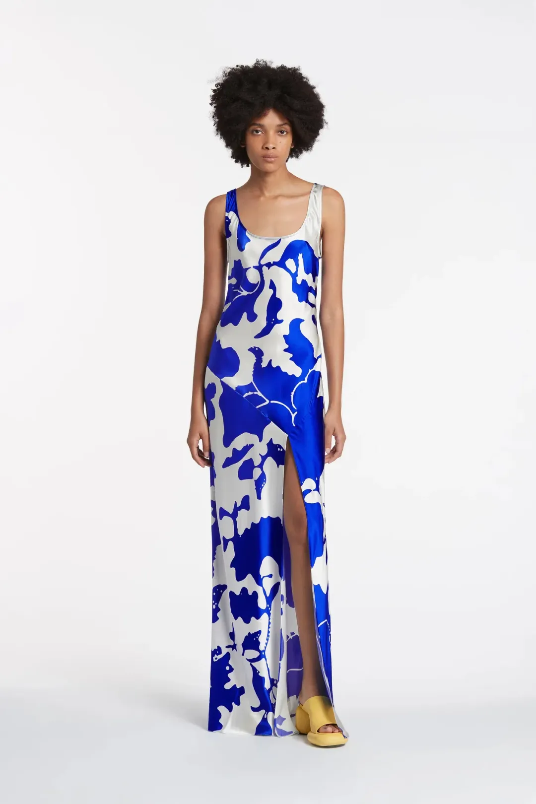 Sir the Label Esme Bias Dress Merce Abstract Print Size 2 / Au 10 for rent on The Volte - main image