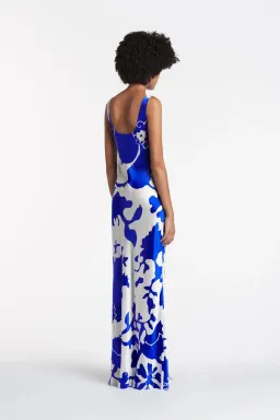 Sir the Label Esme Bias Dress Merce Abstract Print Size 2 / Au 10 for rent on The Volte - image 2