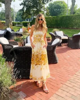 Zimmermann Aliane Scallop Midi Dress Floral Size 6 for rent on The Volte - image 5