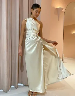 Sonya Moda Nour Maxi Dress in Ocean Pearl Size 10 for rent on The Volte - image 4