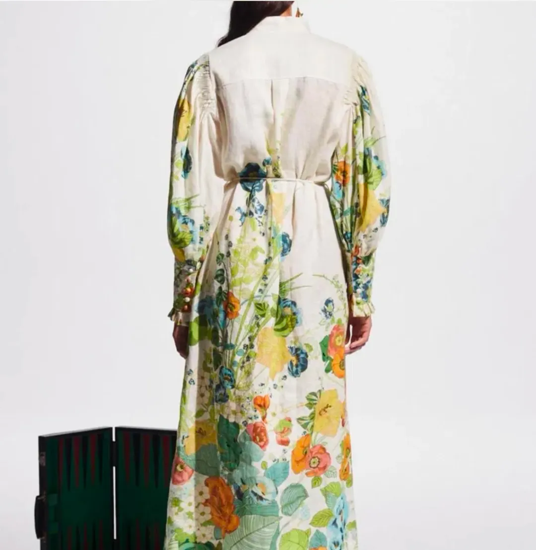 Alemais Constance Shirt Dress Size 6/XS for rent on The Volte - main image